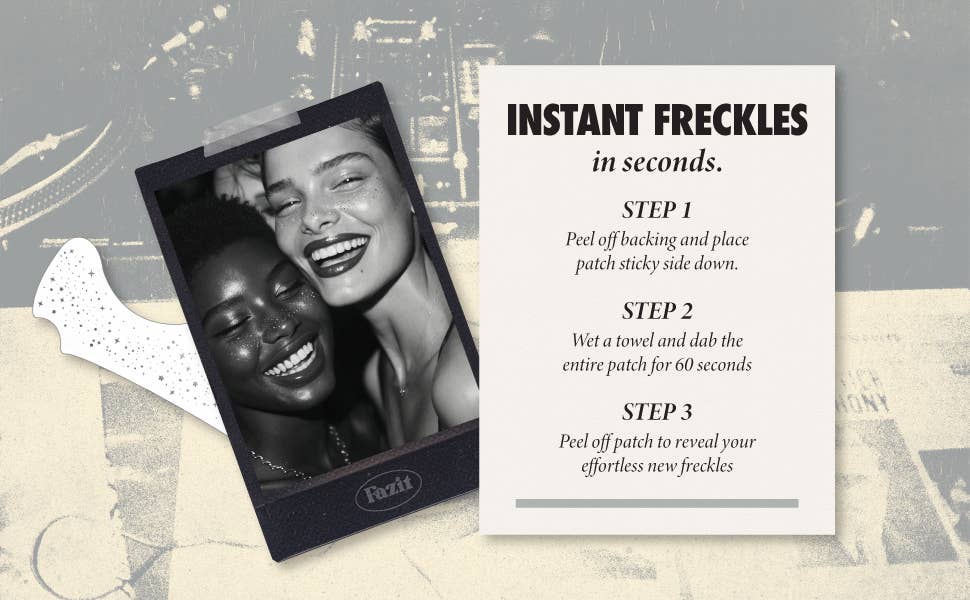 Fazit Makeup Patches Silver Face Glitter Makeup Speckles