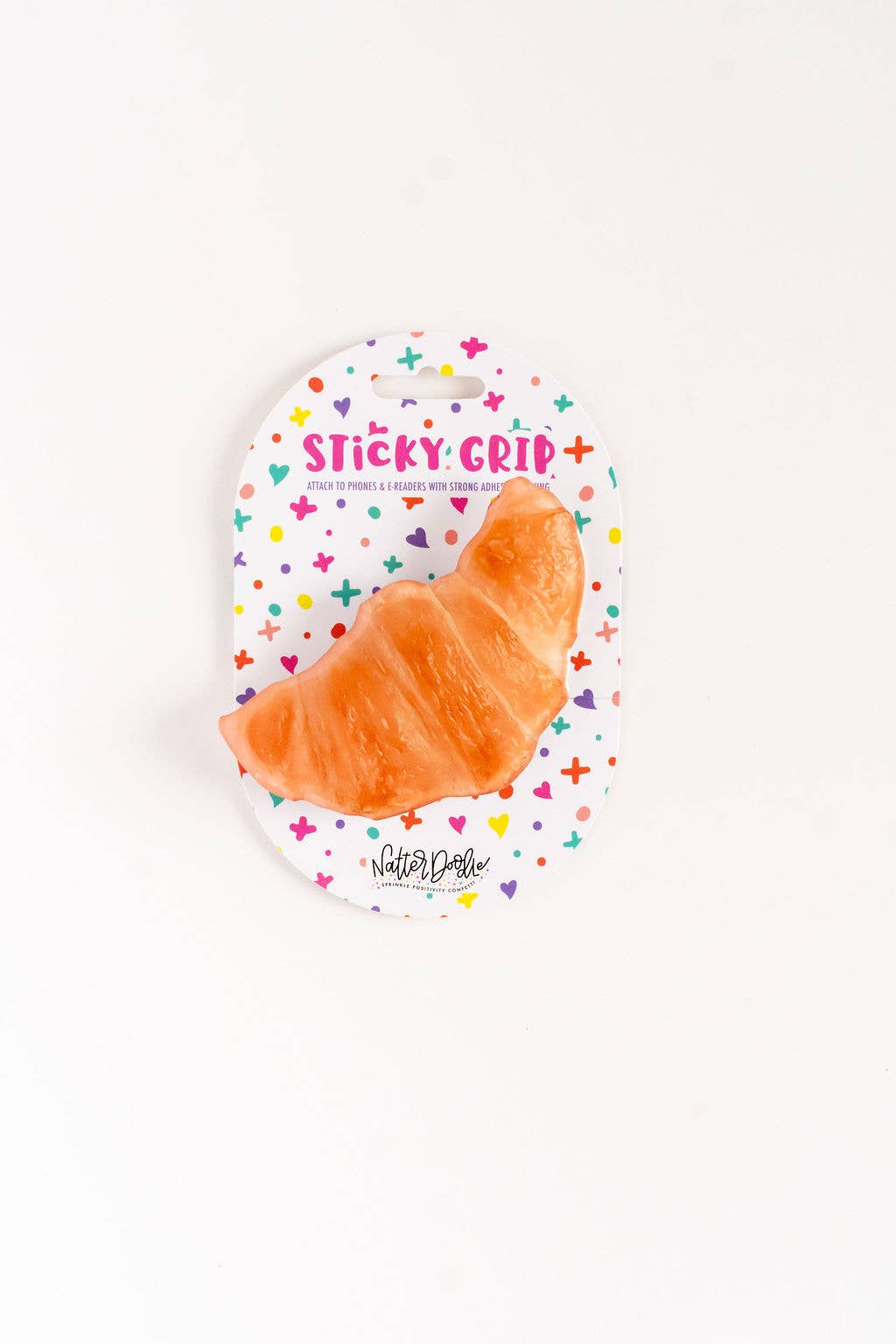 Oui Oui Croissant Sticky Grip Parisian Inspired Phone Holder