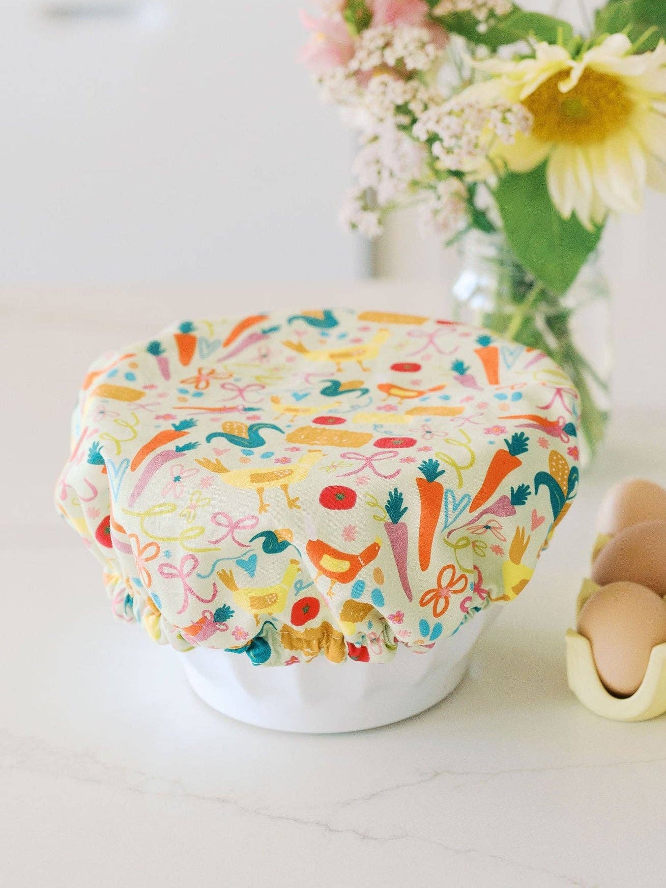 Farm Fresh 7.5" Bowl Cover | Baking, Reusable
