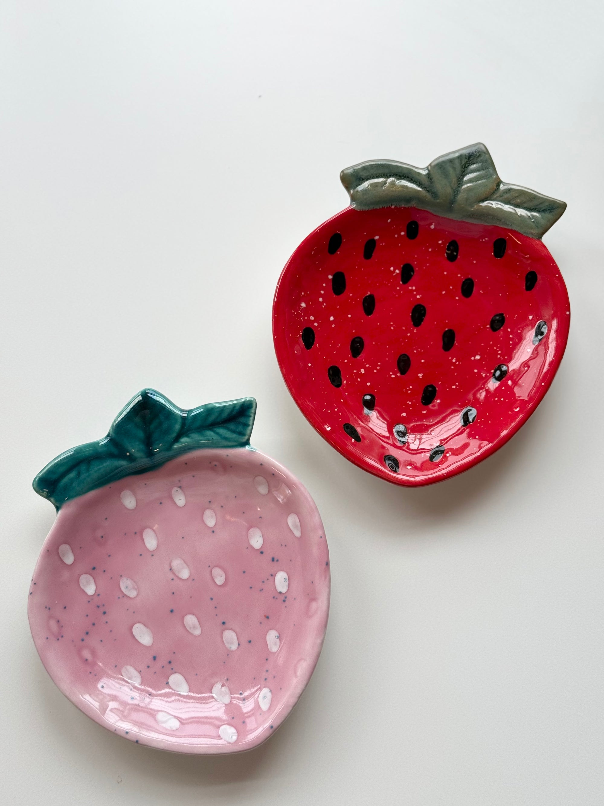 Strawberry Spoon Rest // Jewelry Dish
