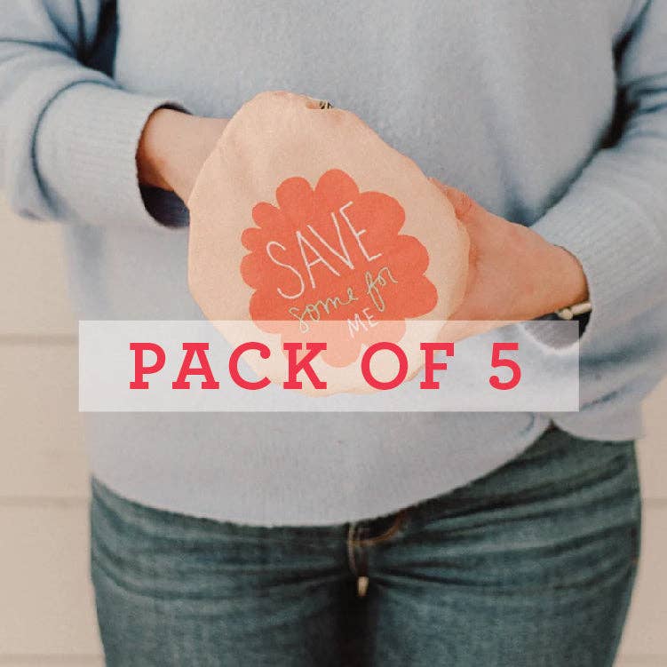 PACK OF 5 - Mini Save Some For Me Bowl Cover
