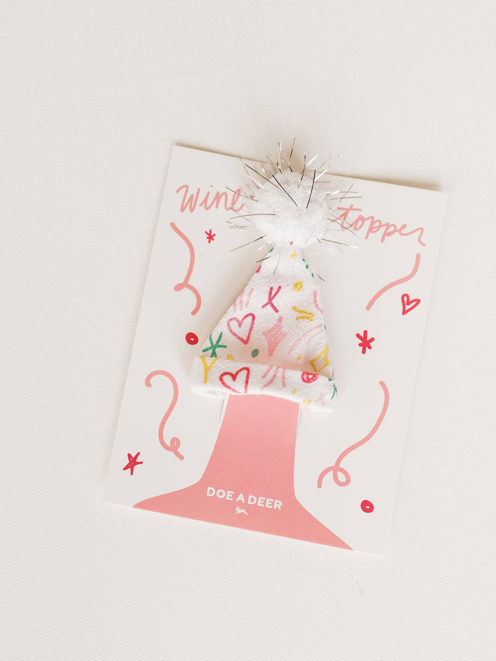 Confetti Wine Topper Hat | Birthday, Party, Celebrate