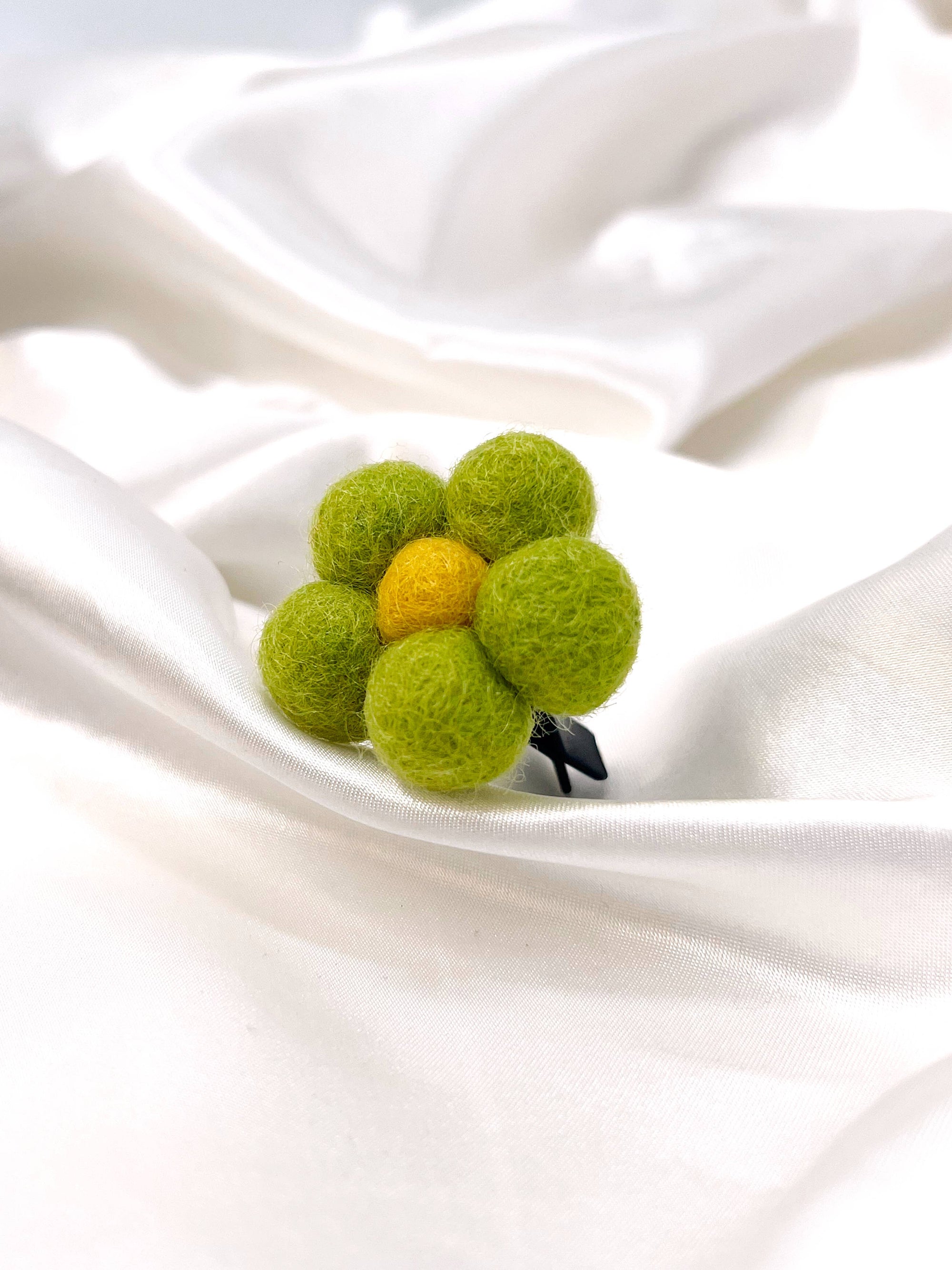 Flower Car Vent Clip - Cute, Felt, Accessories