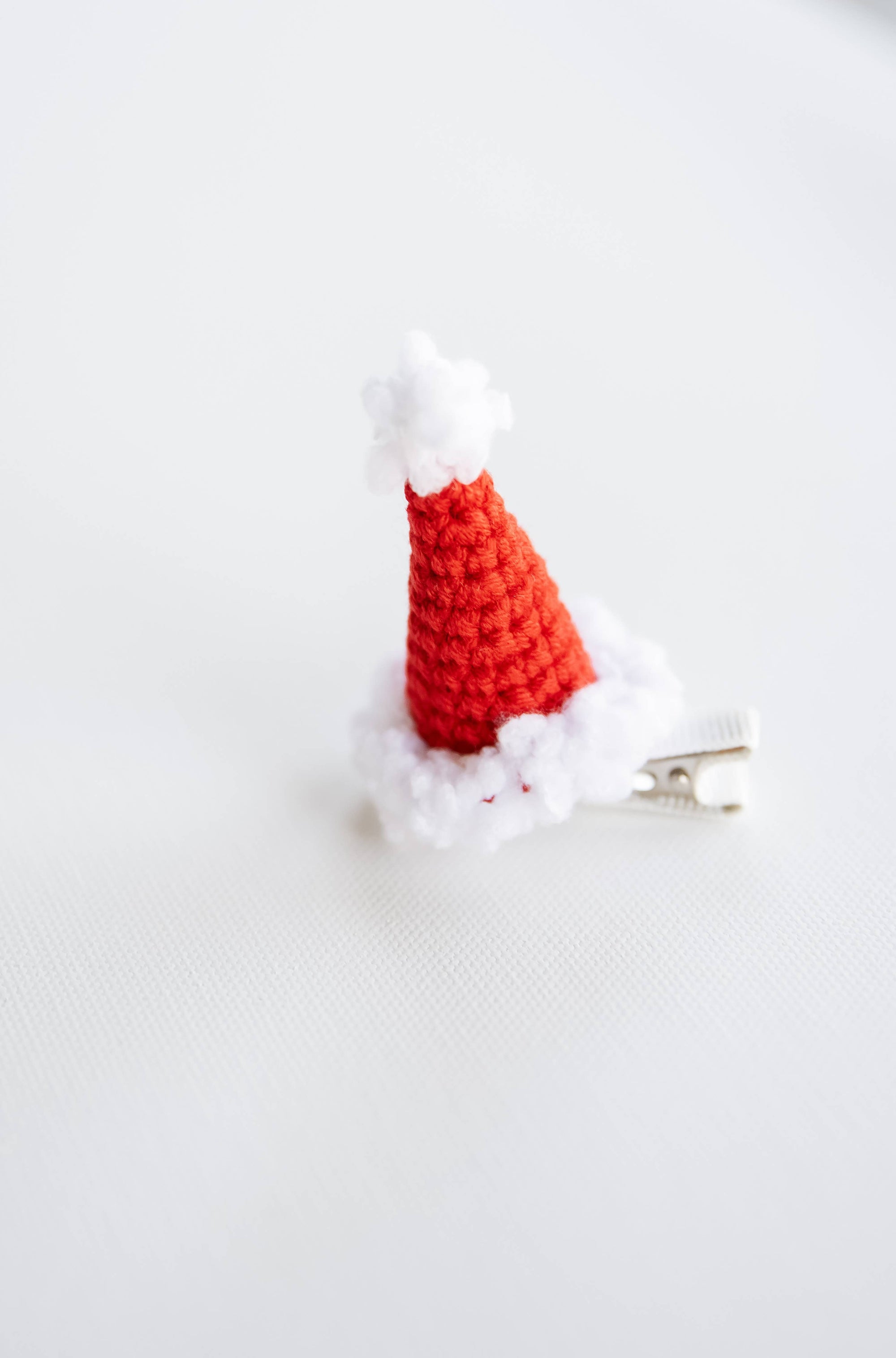Santa Hat Hair Clip