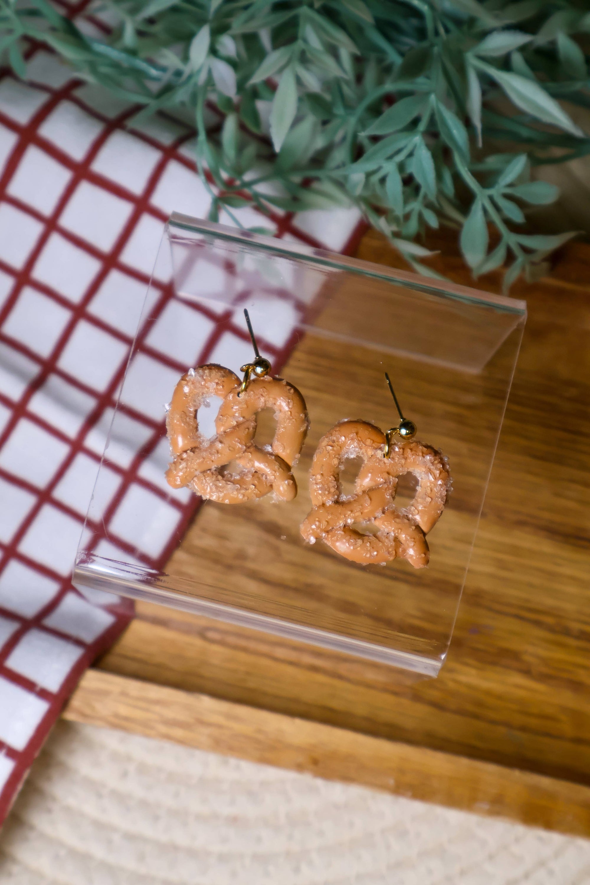 Salted Pretzel Earrings