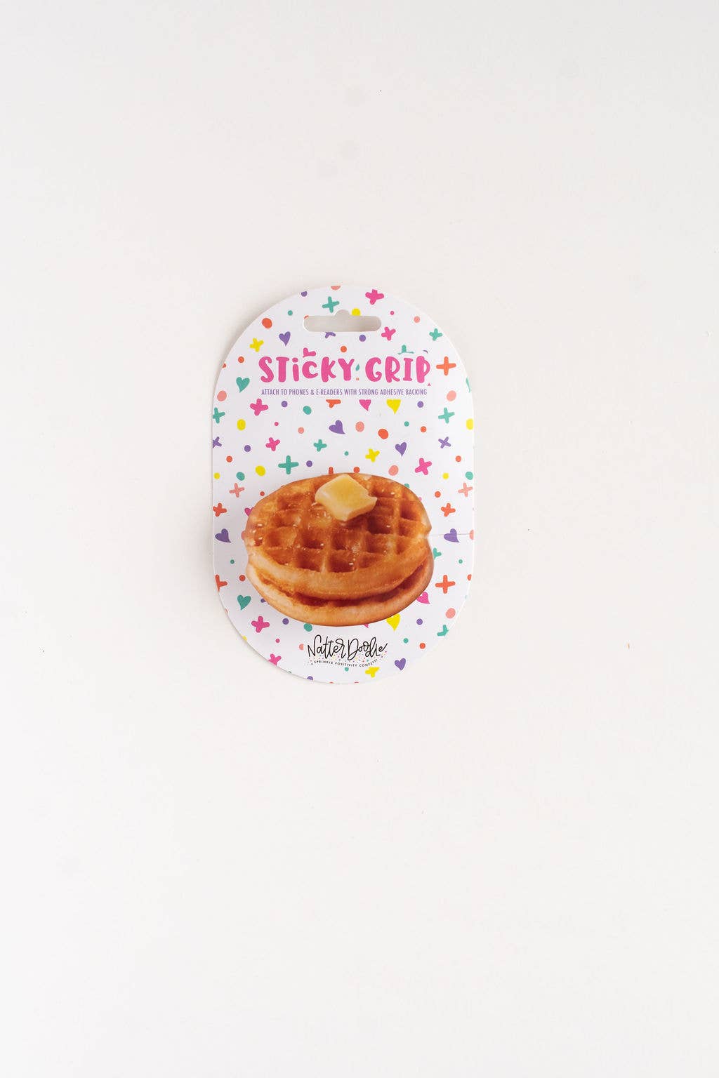 Waffle Lot of Feelings Phone Sticky Grip Holder Pop-Out