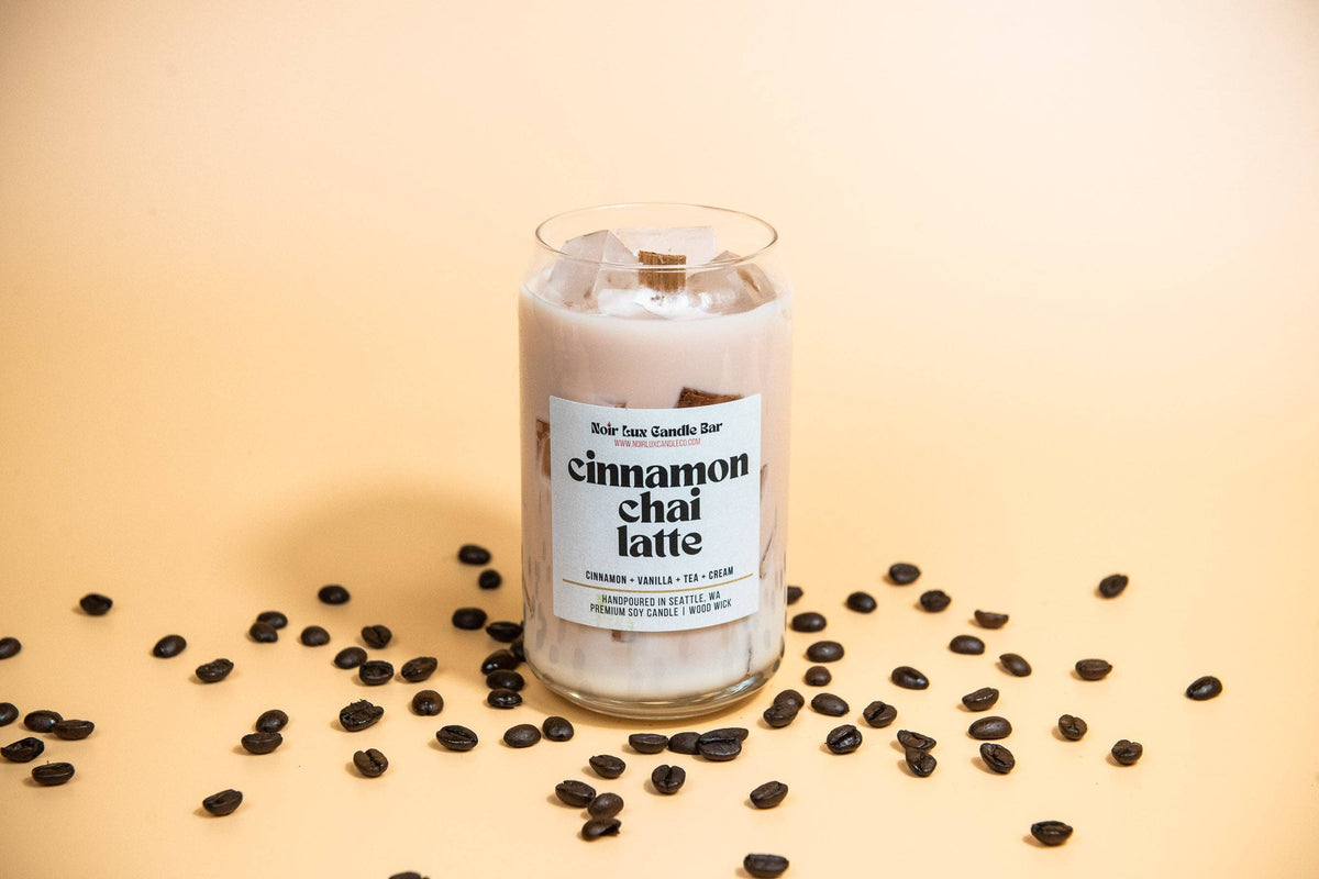 Iced Cinnamon Chai Latte Coffee Candle