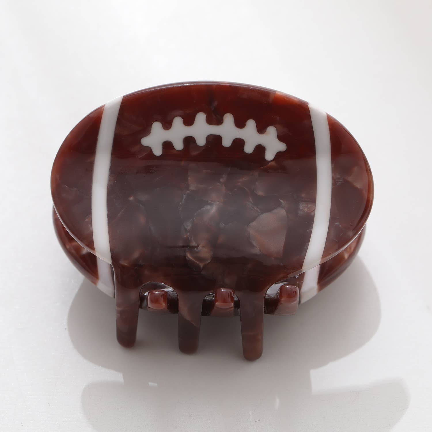 Mini Football Claw Clip