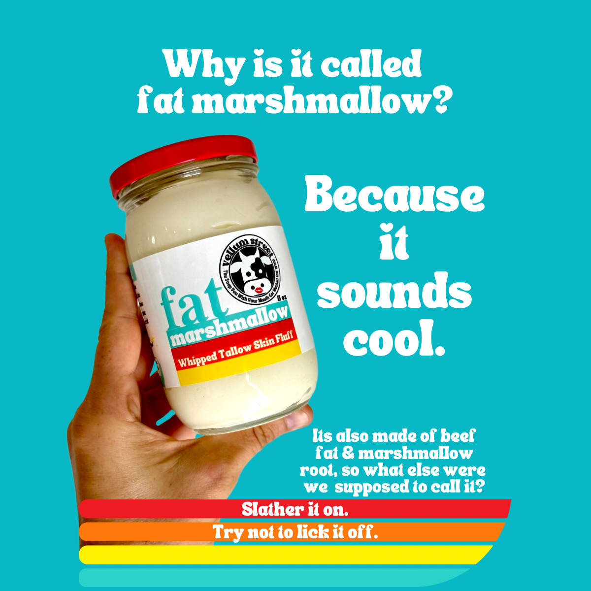 Fat marshmallow WHIPPED TALLOW SKIN FLUFF