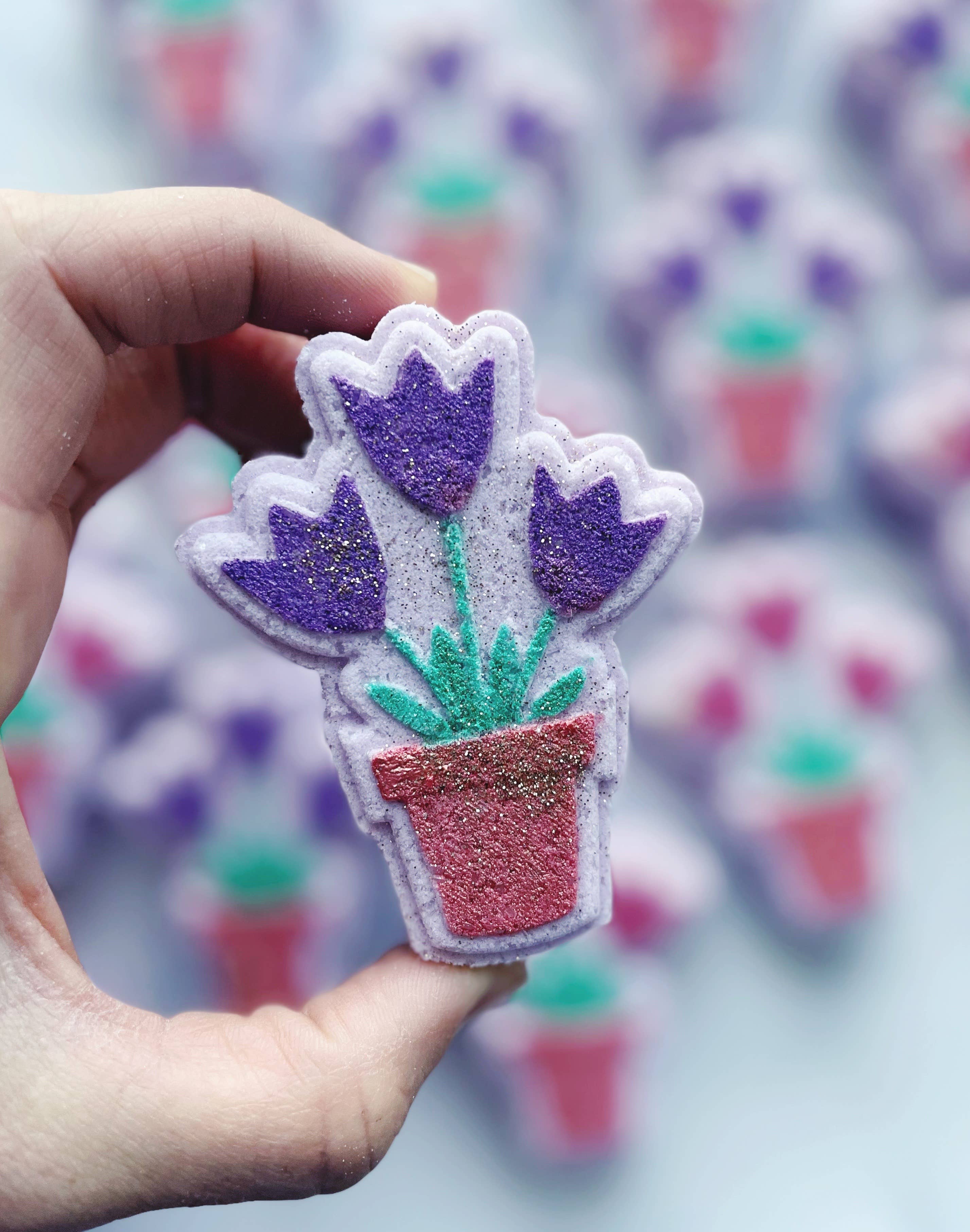 Flower Pot Bath Bomb