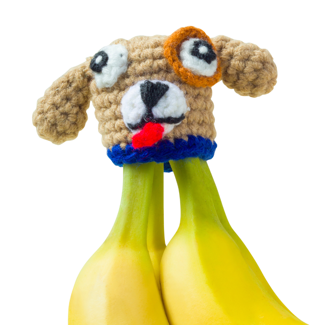 Dog Nana Hat | Includes 2 Stretchy Silicone Caps with Magnets