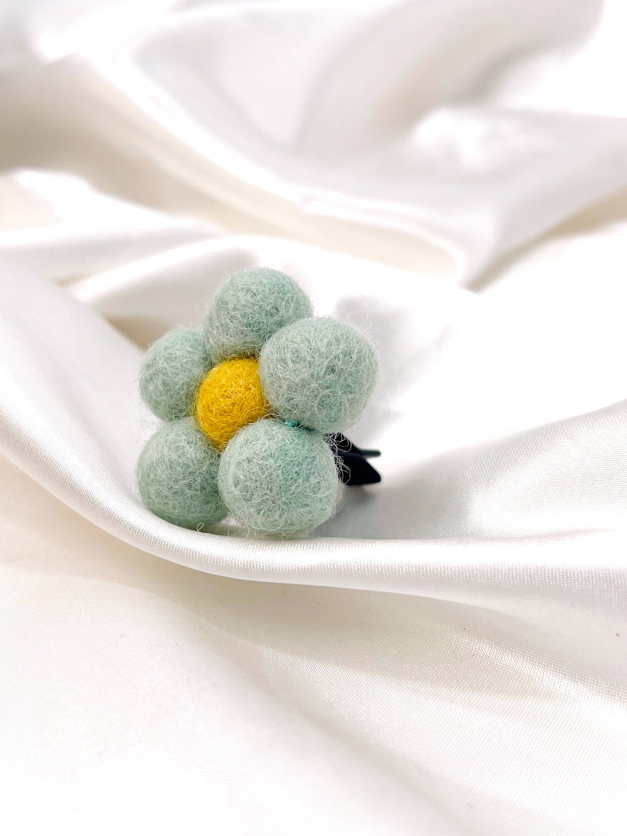 Flower Car Vent Clip - Cute, Felt, Accessories