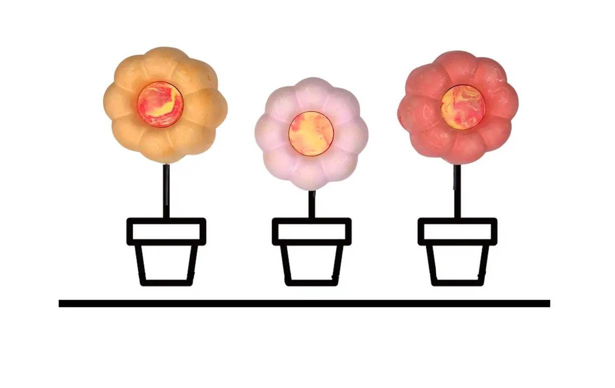 FLOWER POTS | wee by TWEE | SIDEWALK CHALK