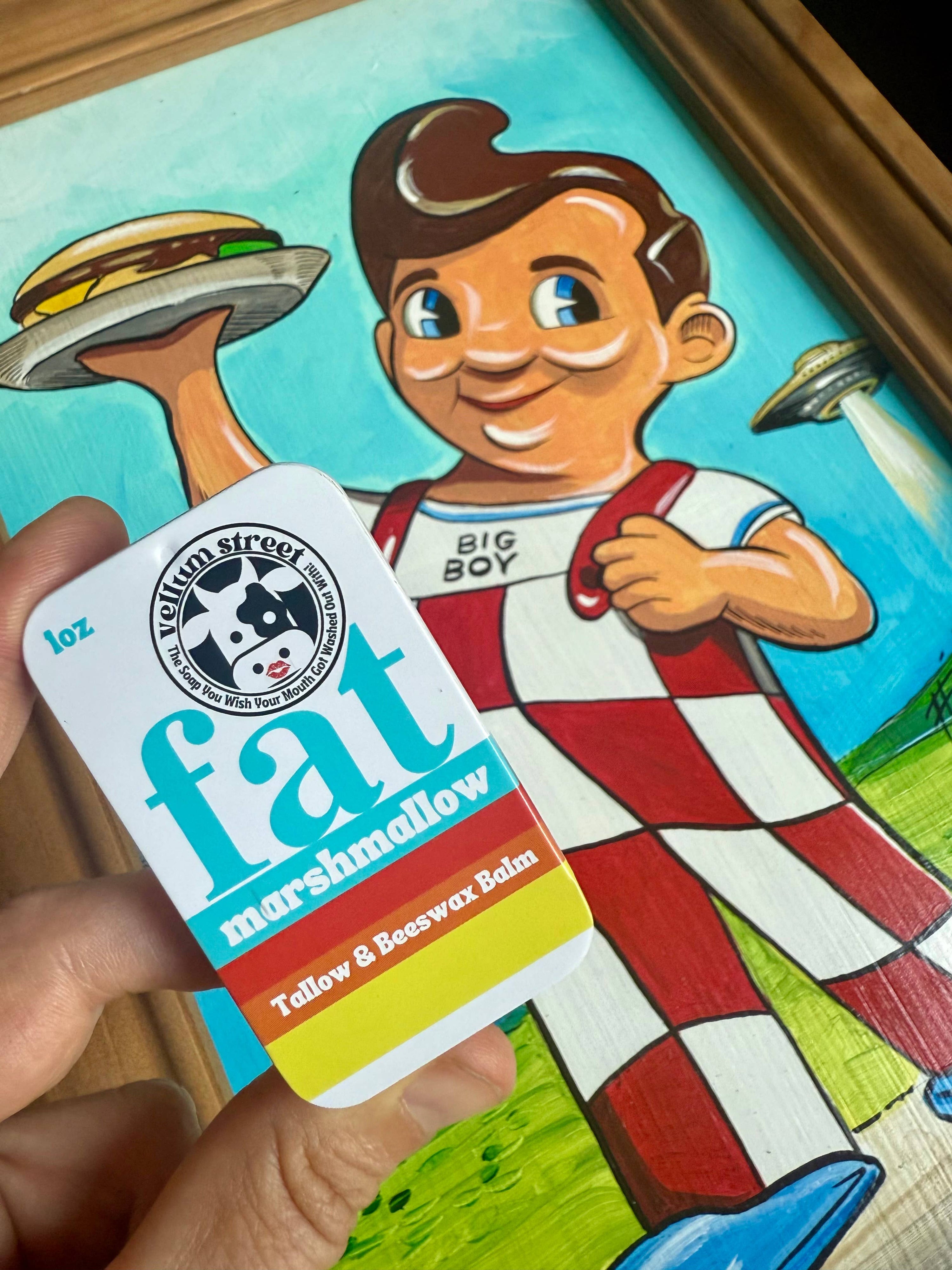 Fat marshmallow 1 oz TALLOW & BEESWAX BALM