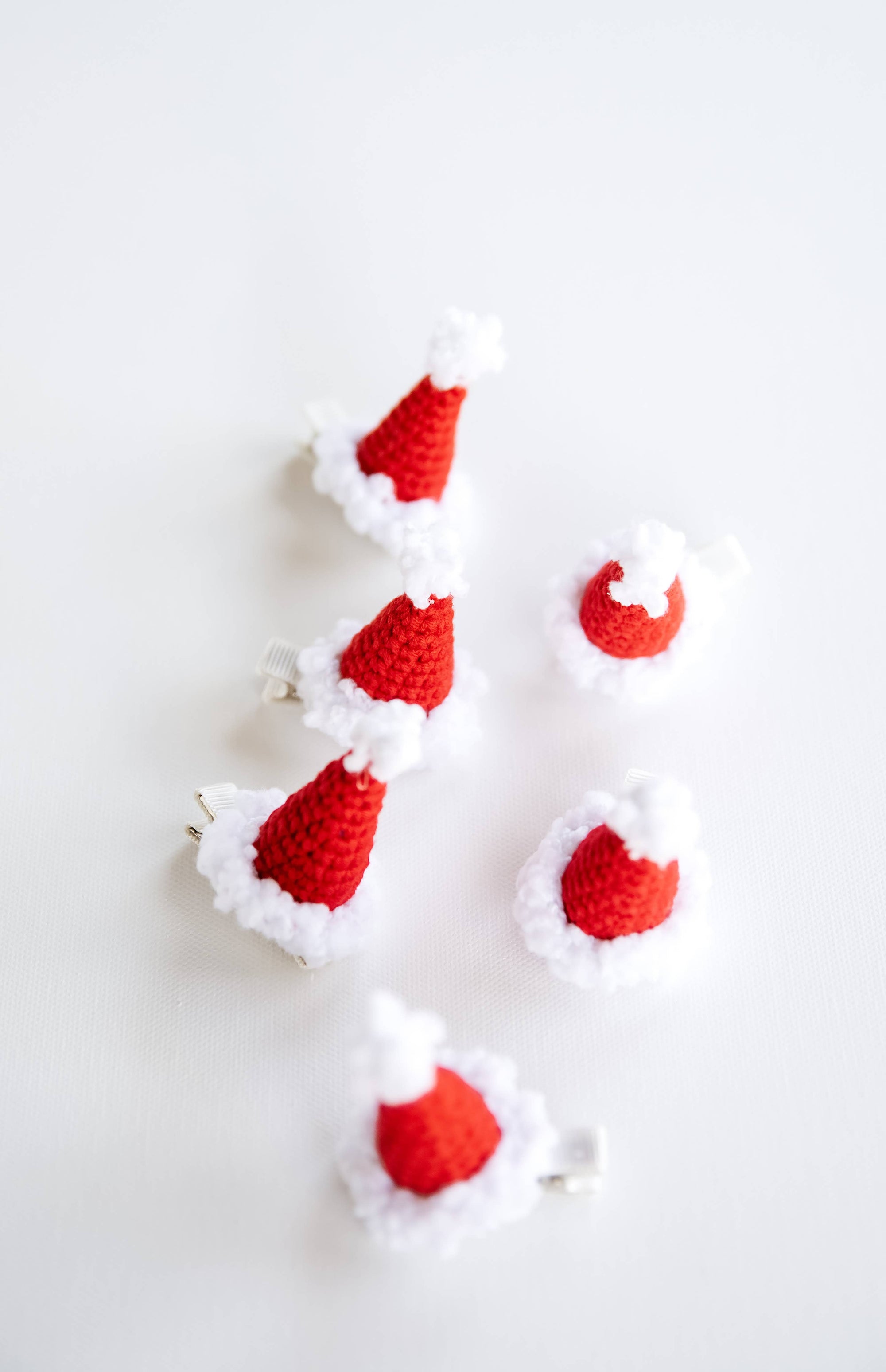 Santa Hat Hair Clip