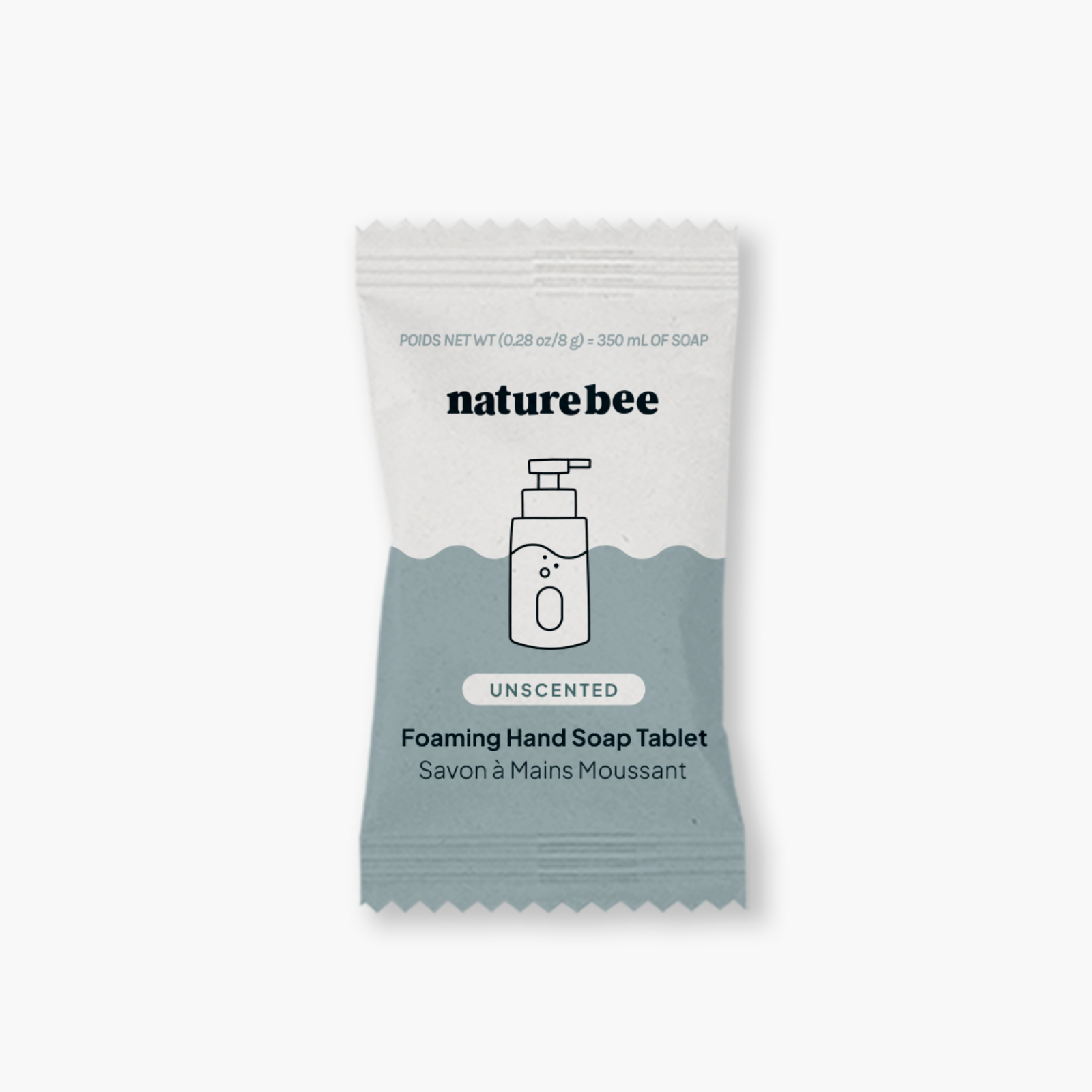 Unscented Concentrated Foaming Hand Soap Refill Tablet