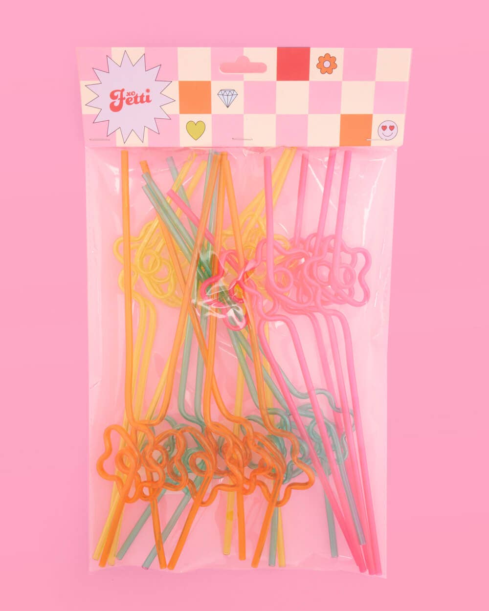 Flower Rainbow Straws, Bach Party Decor, Groovy Birthday