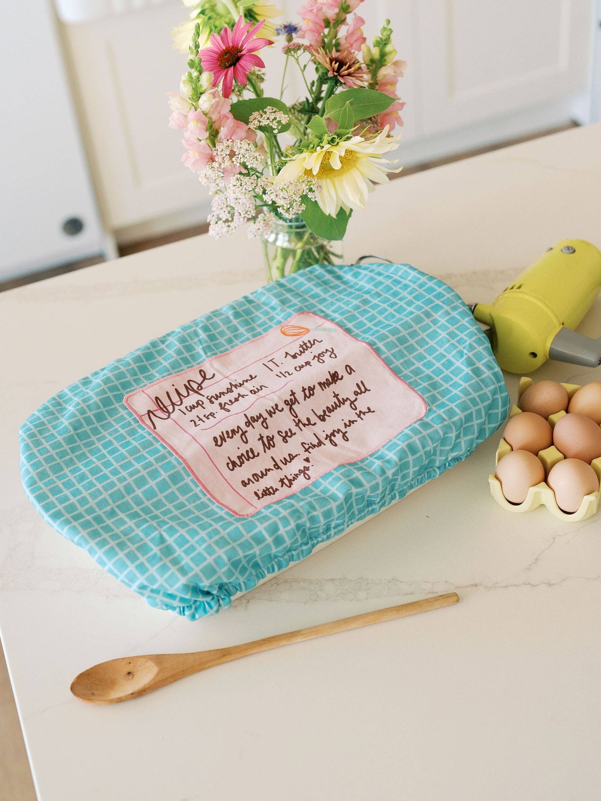 Recipe for a Happy Heart 10x14 Baking Dish Cover | Baking