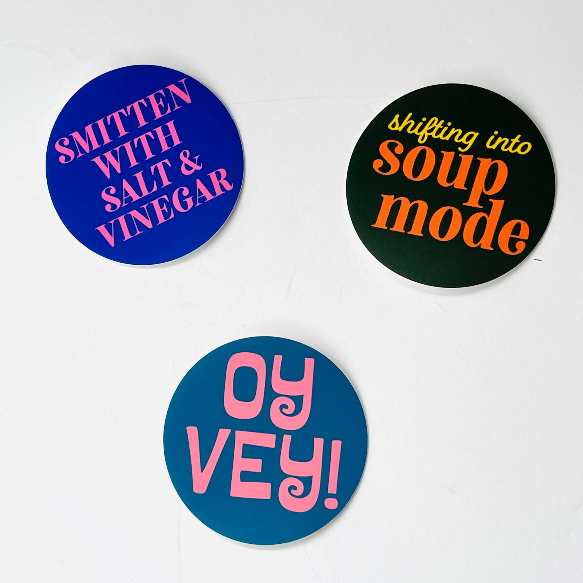 Shifting into Soup Mode Sticker 3” vinyl restaurant deli
