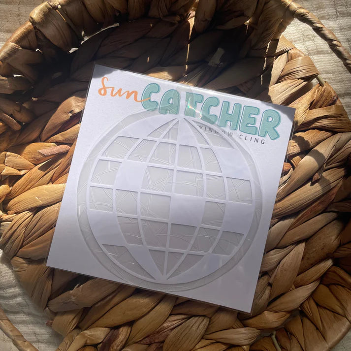 Disco Sun Catcher Window Cling