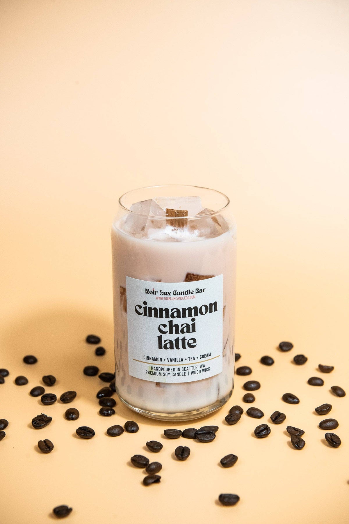 Iced Cinnamon Chai Latte Coffee Candle