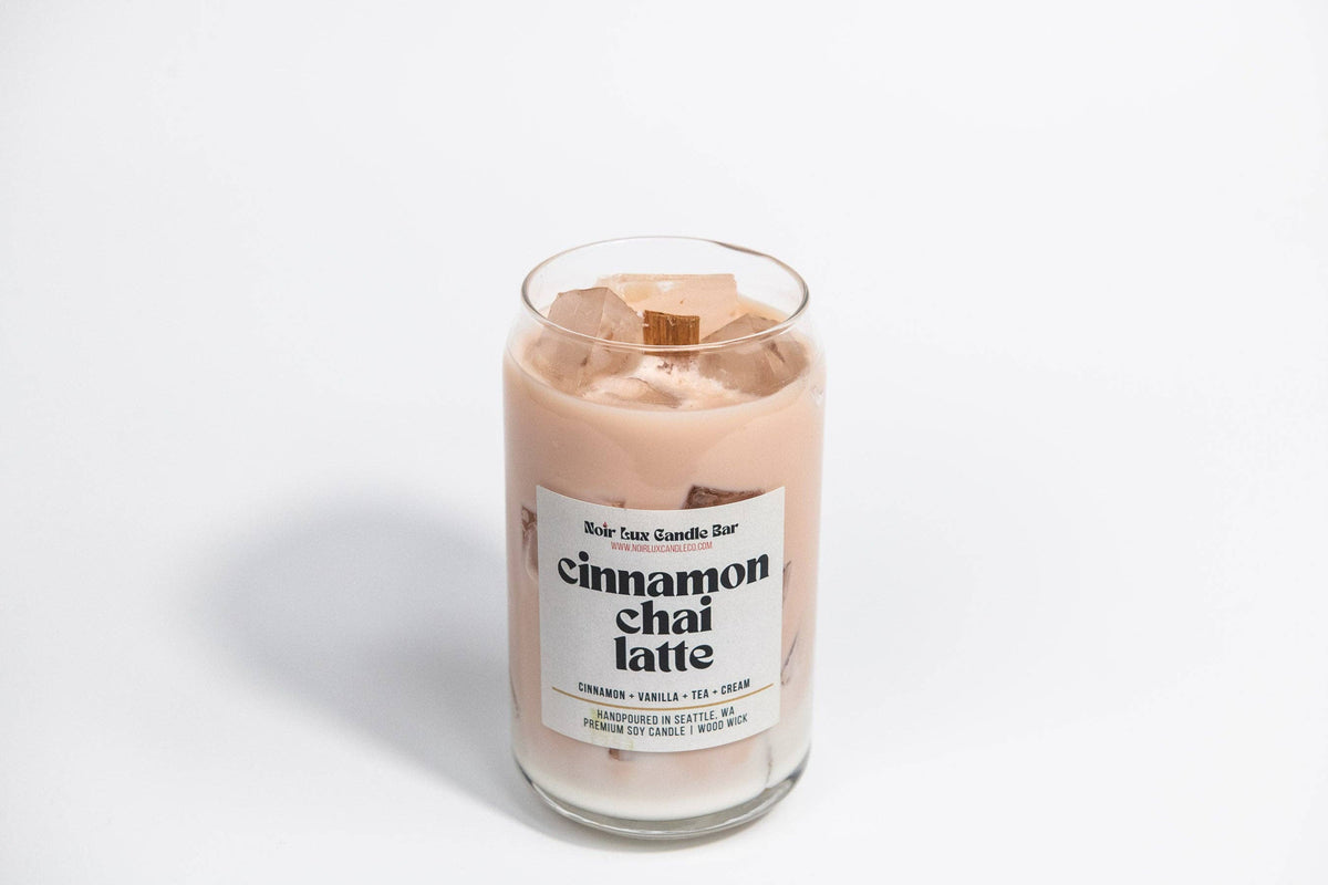 Iced Cinnamon Chai Latte Coffee Candle