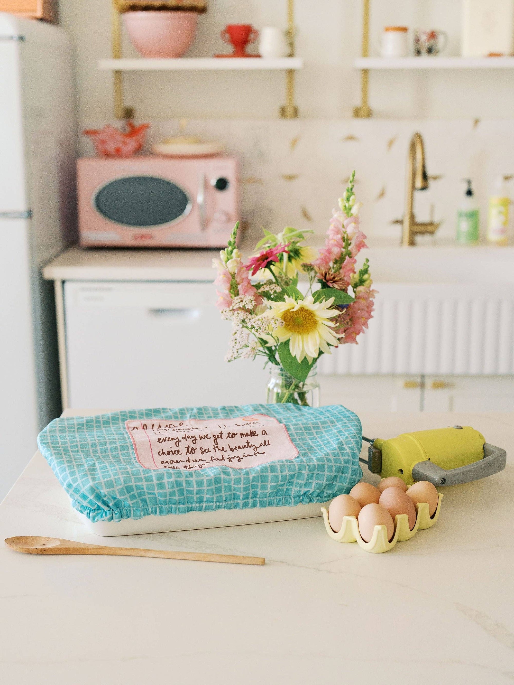 Recipe for a Happy Heart 10x14 Baking Dish Cover | Baking