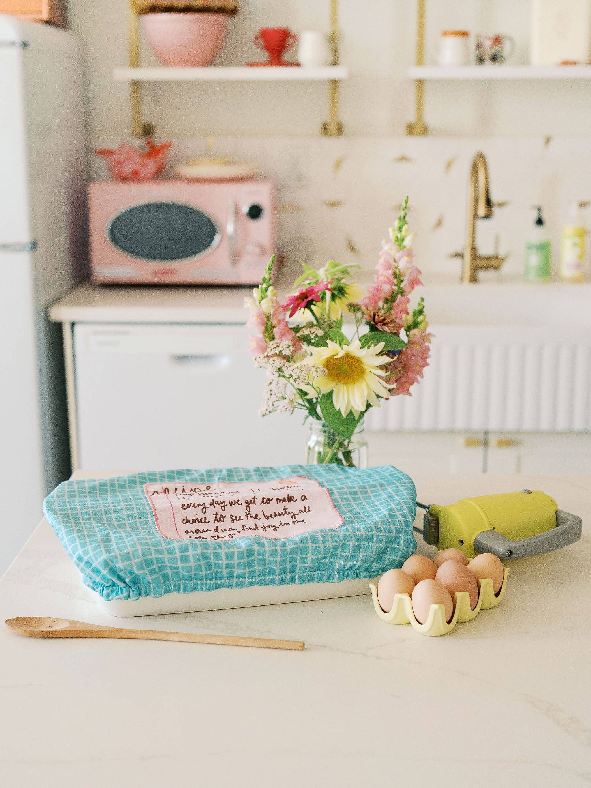 Recipe for a Happy Heart 10x14 Baking Dish Cover | Baking