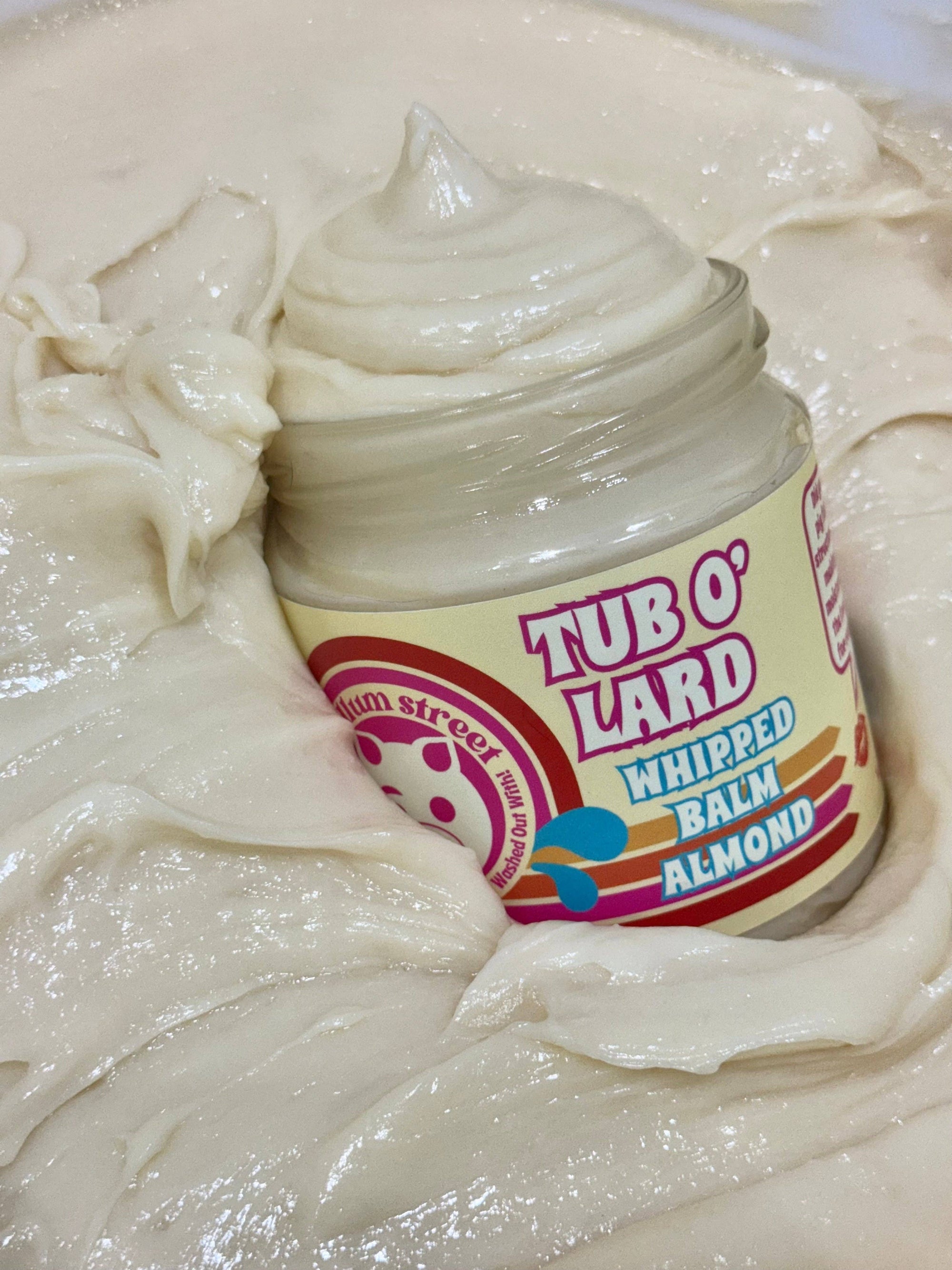 Mini Me Tub O' Lard Whipped Balm ALMOND (1oz)
