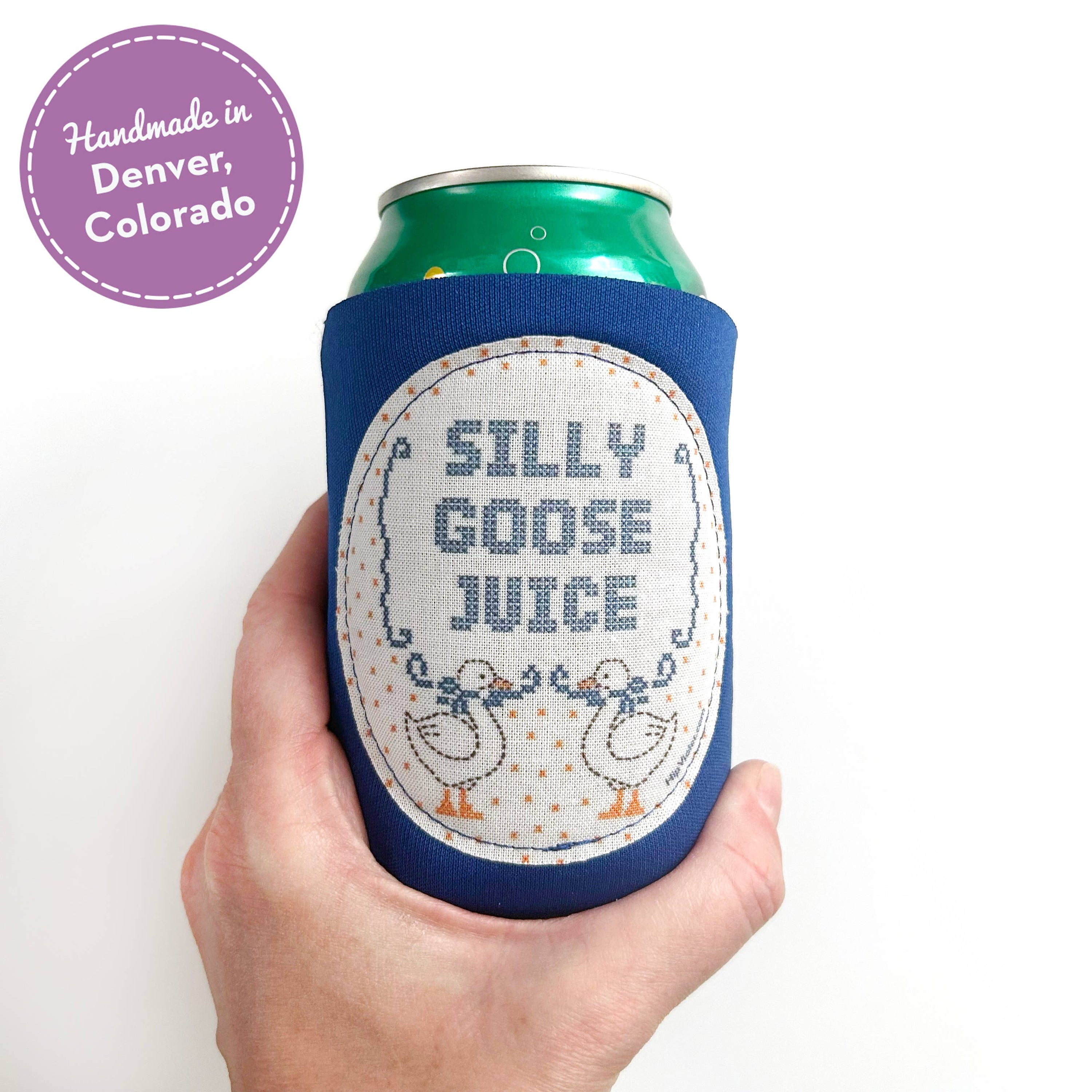 Silly Goose Juice Can Cooler