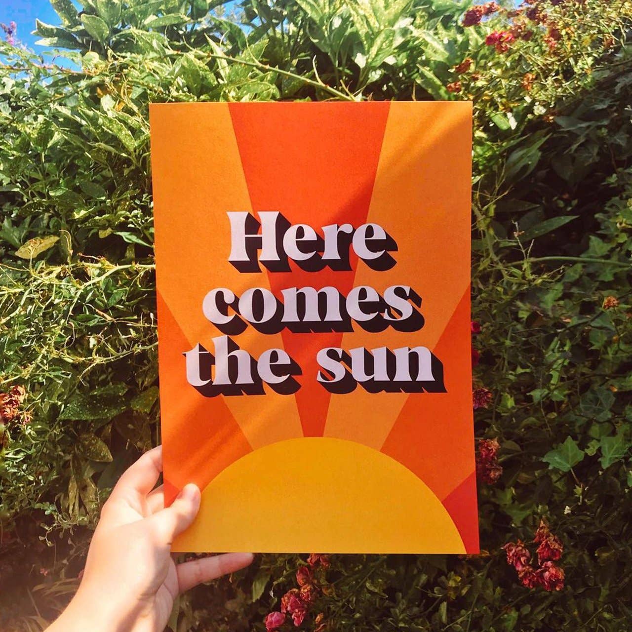 SUNSHINE | WALL ART PRINT