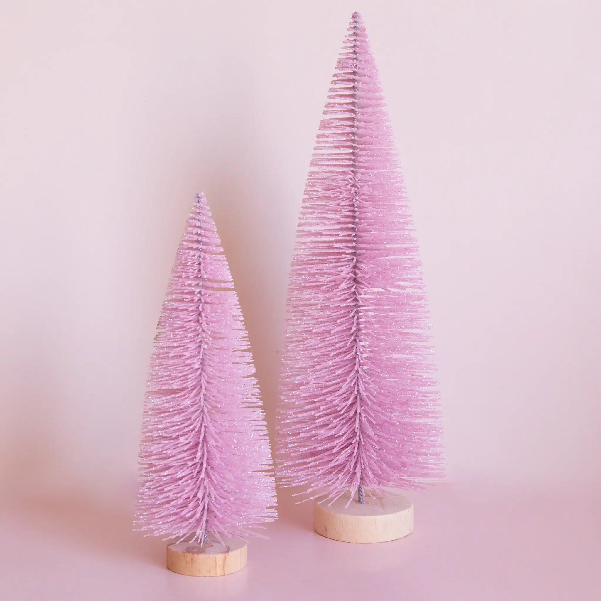 Bottle Brush Tree | Pink | Sparkle Christmas Tree
