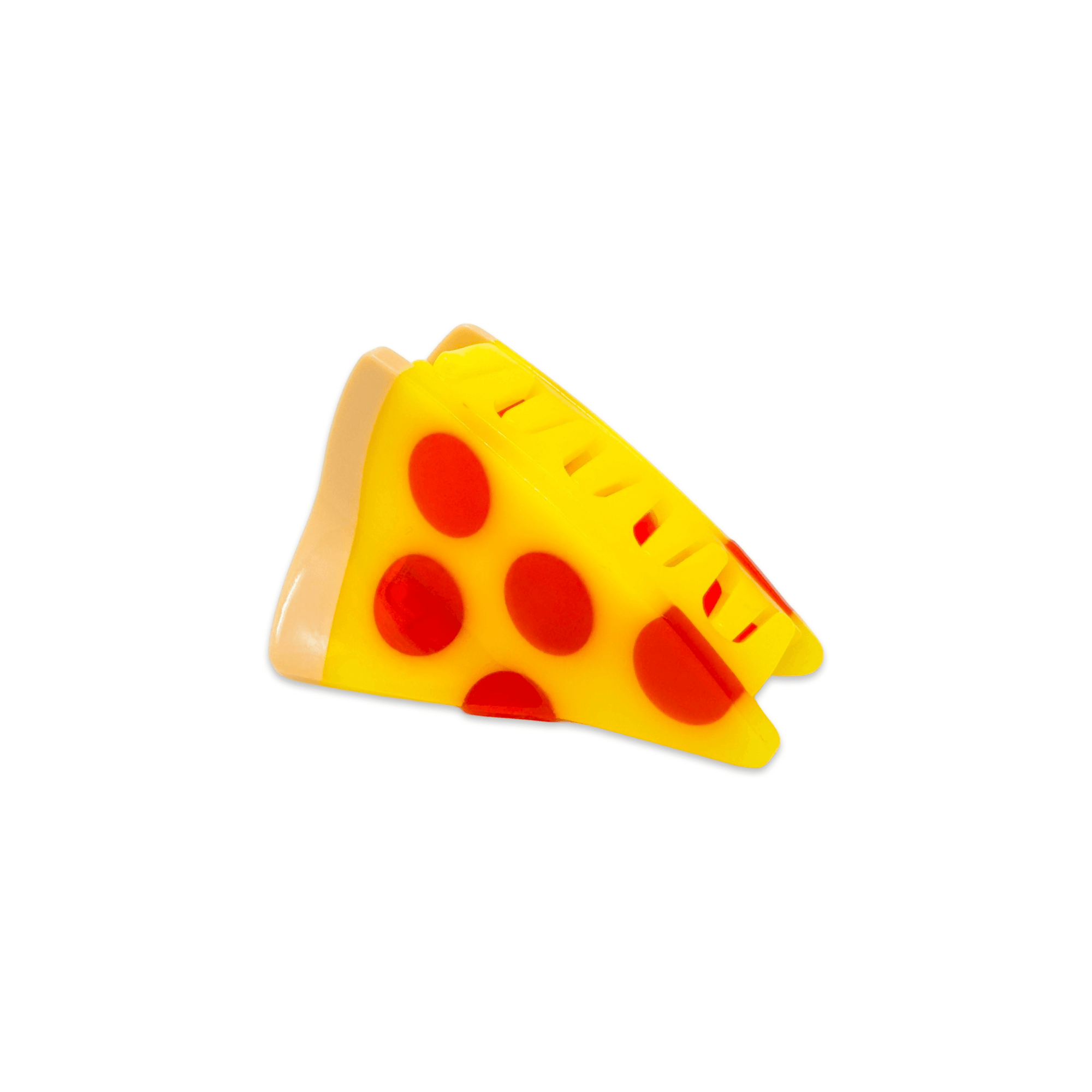 Mini Pizza Hair Claw Clip