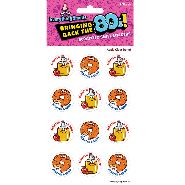 Apple Cider Donut EverythingSmells Scratch & Sniff Stickers